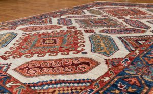 anatolian tribal wool rug