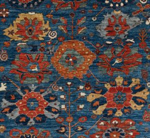 kurd blossom wool rug