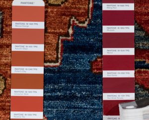 kurd blossom wool rug