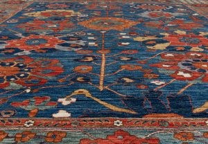 kurd blossom wool rug