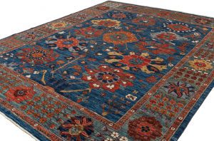 kurd blossom wool rug