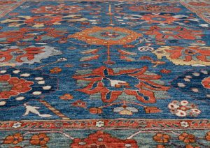 kurd blossom wool rug