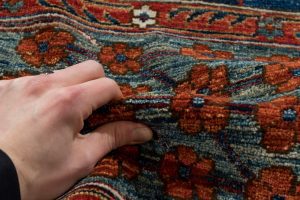 kurd blossom wool rug