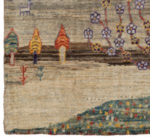 luri gabbeh wool rug