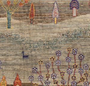 luri gabbeh wool rug