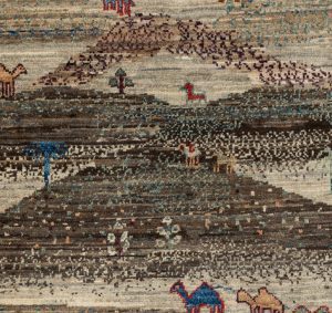 luri gabbeh wool rug
