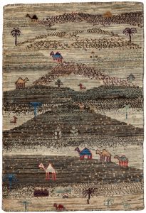 luri gabbeh wool rug