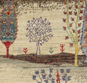 luri gabbeh wool rug