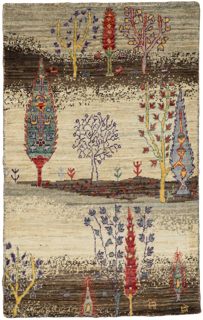luri gabbeh wool rug