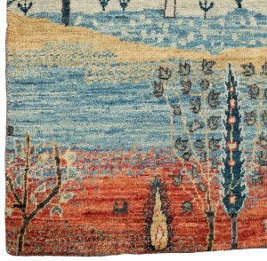 luri gabbeh wool rug