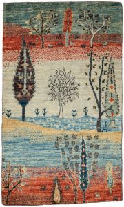 luri gabbeh wool rug