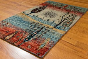 luri gabbeh wool rug