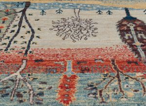 luri gabbeh wool rug