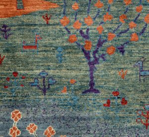 luri gabbeh wool rug