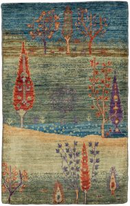 luri gabbeh wool rug