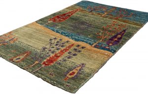 luri gabbeh wool rug