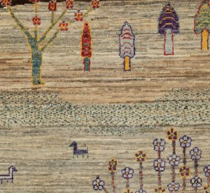luri gabbeh wool rug