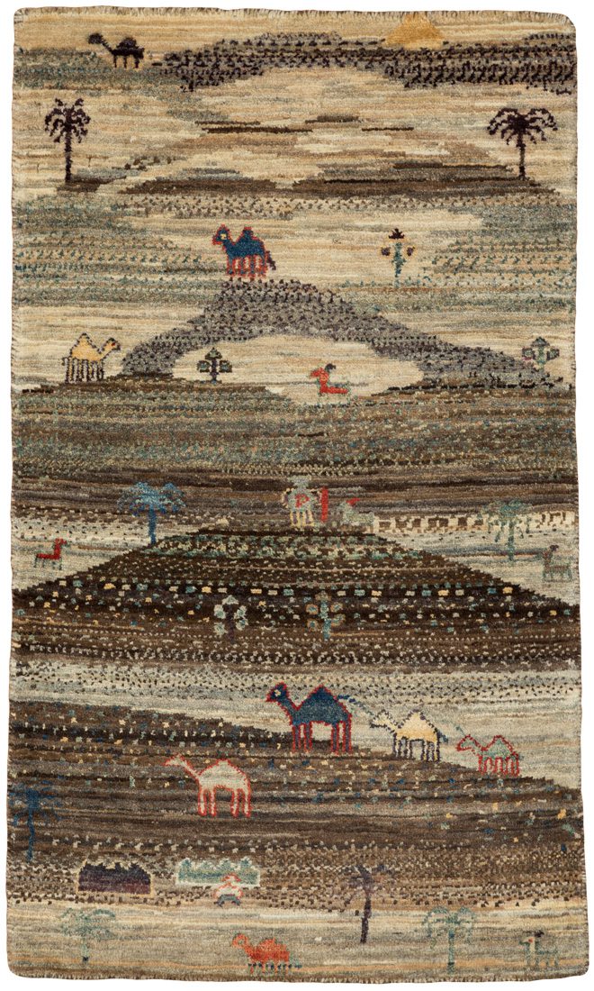 luri gabbeh wool rug
