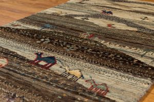 luri gabbeh wool rug