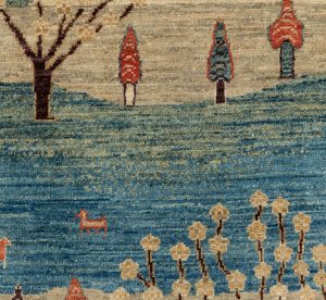 luri gabbeh wool rug