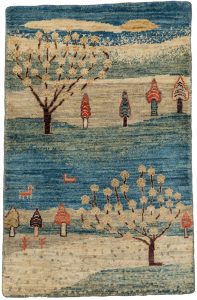 luri gabbeh wool rug