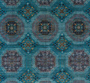 mamluk handwoven wool rug