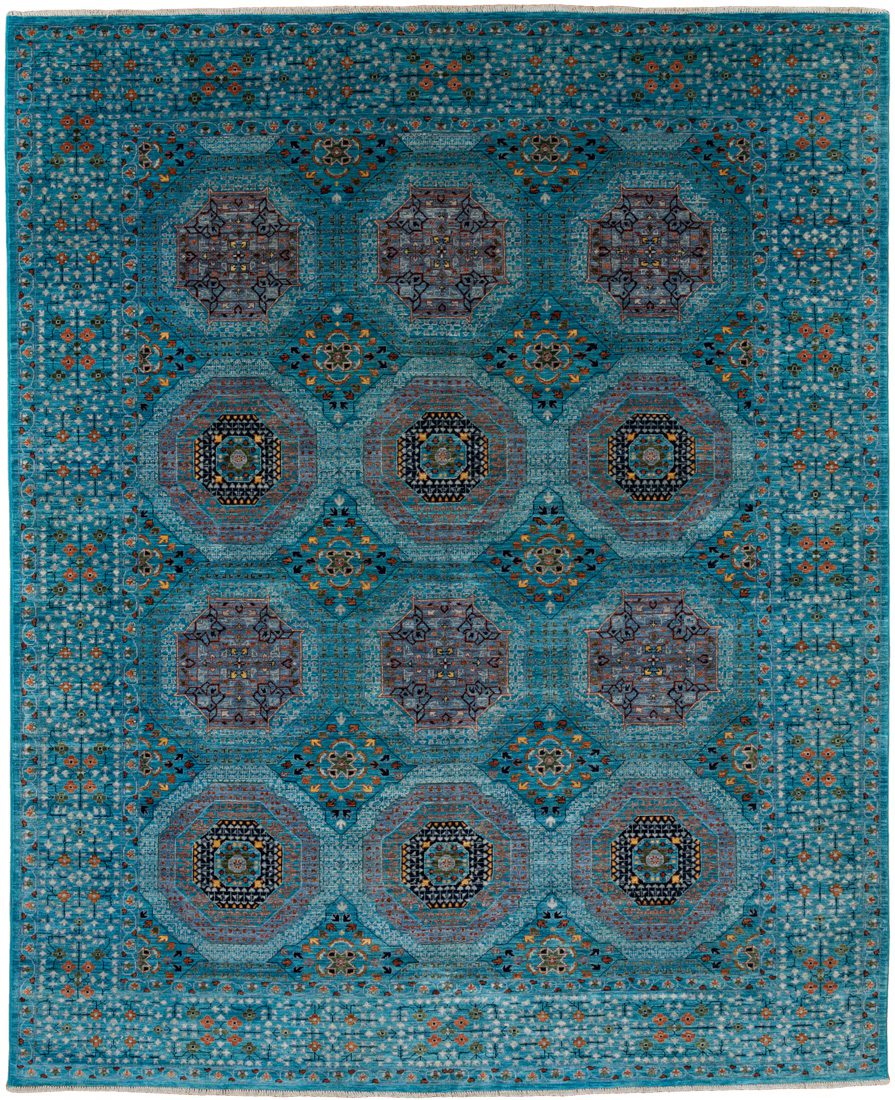 mamluk handwoven wool rug
