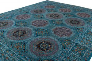 mamluk handwoven wool rug