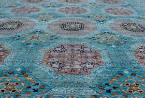 mamluk handwoven wool rug