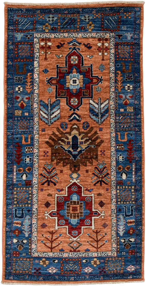 karadja runner wool rug