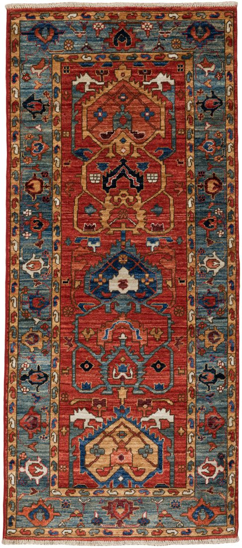 serapi runner wool rug
