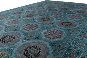 mamluk wool rug