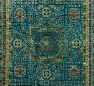mamluk handwoven tribal rug