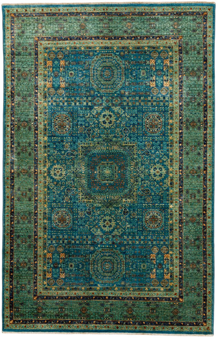 mamluk handwoven tribal rug