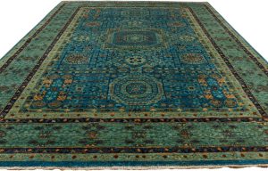 mamluk handwoven tribal rug