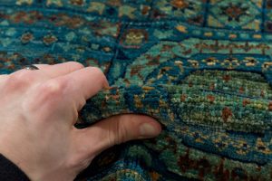 mamluk handwoven tribal rug