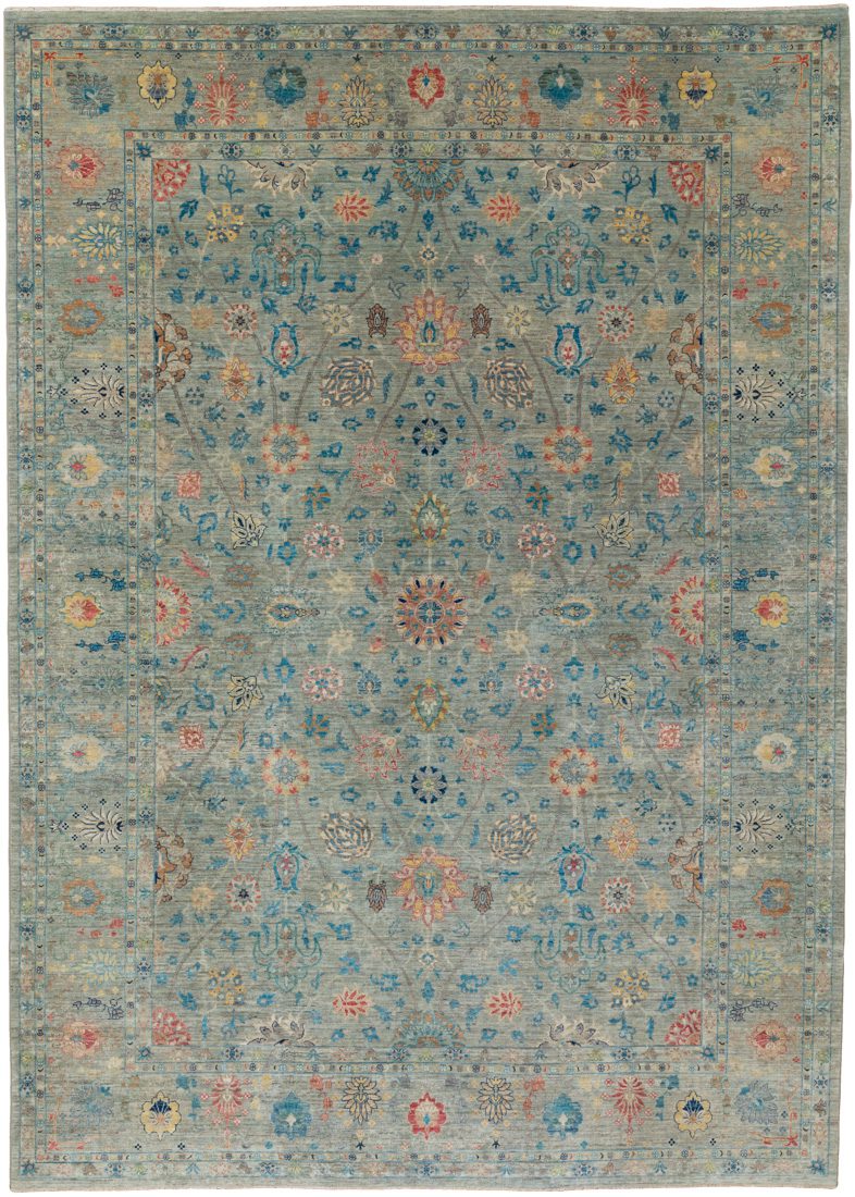 kashan wool rug