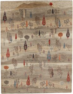 gabbeh wool rug