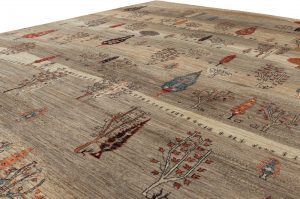 gabbeh wool rug