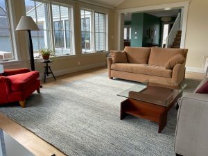 handwoven wool rug