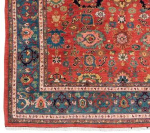 persian bidjar wool rug