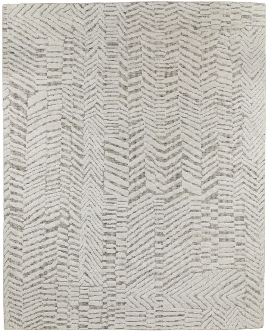 contemporary moroccan wool rug