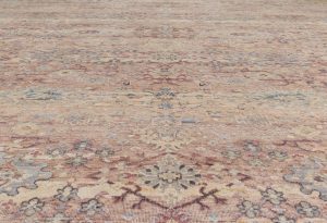 mahal wool and silk rug
