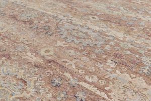 mahal wool and silk rug