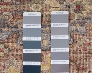 mahal wool and silk rug