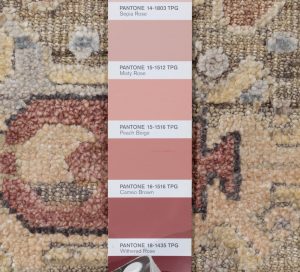 mahal wool and silk rug