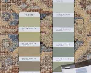 mahal wool and silk rug