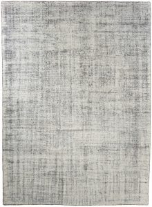 contemporary silk and wool rug