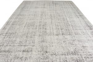contemporary silk and wool rug