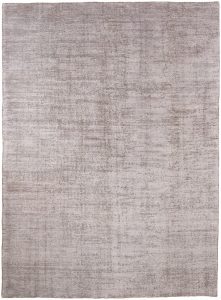 contemporary silk and wool rug